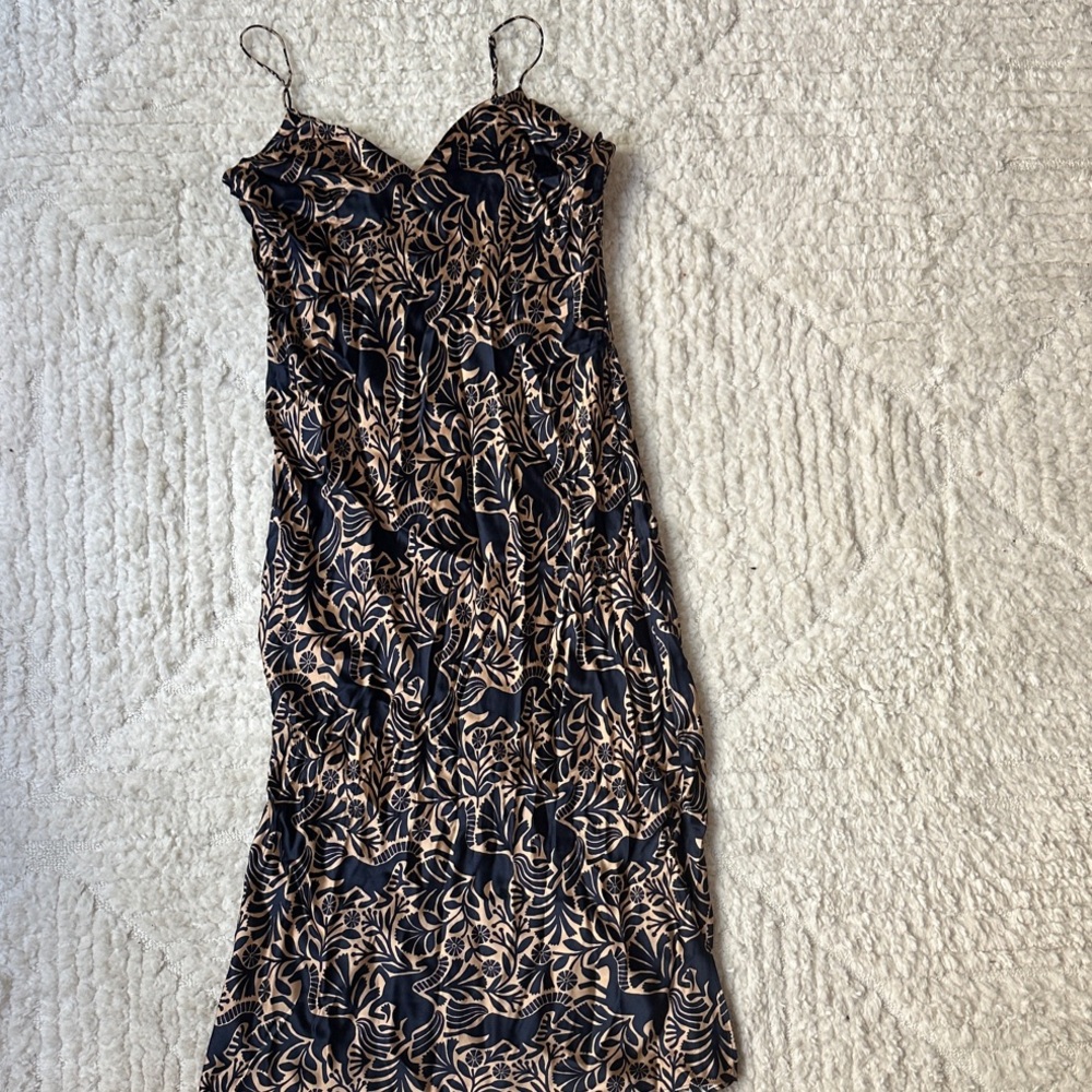 Cami NYC Raven Printed Silk Slipdress - Wild Horses Print